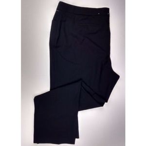 ROZ & ALI Womens 24 Black Dress Pants